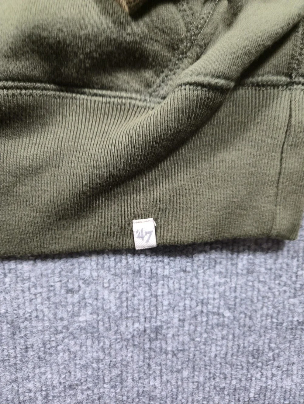 ​'47 Brand Green Bay Packers Pullover Hoodie Medium Olive Green Embroidered NFL